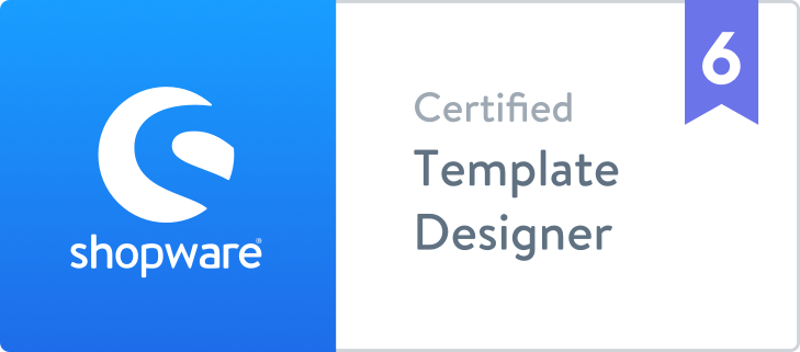 Shopware Template Designer Zertifizierung